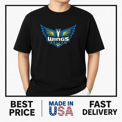 Koszulka z logo Dallas Wings NOWA KOSZULKA 2025 Koszulka Unisex