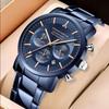 Six-Hand Multi-Function Business Men's Waterproof Calendar Watch Elegant Men's Wristwatch