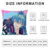 D-Dramatical Murder Pillow Case 3D Print Polyester Fiber 45*45 Cm Home Sofa Throw Pillow Cover Decoration Festival Gift