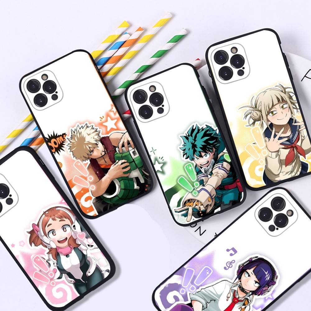 My Hero Academia Katsuki Bakugo My Hero Phone Case For IPhone 17 16 Pro Max 15 14 13 12 11 Mini Plus Phone Cover