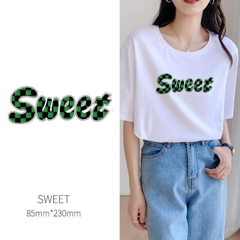 

Термотрансферная наклейка Рисунок для одежды Термотрансферная тканевая наклейка Мужская и женская наклейка на брюки Детская футболка Одежда Печать Декоративная 3#