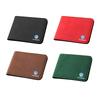 Valve Stems Caps Car Driver License Holder Leather Credit Bank ID Card Bag For Volkswagen VW Golf 4 5 Beetle CC Tiguan Bora Tour CU7