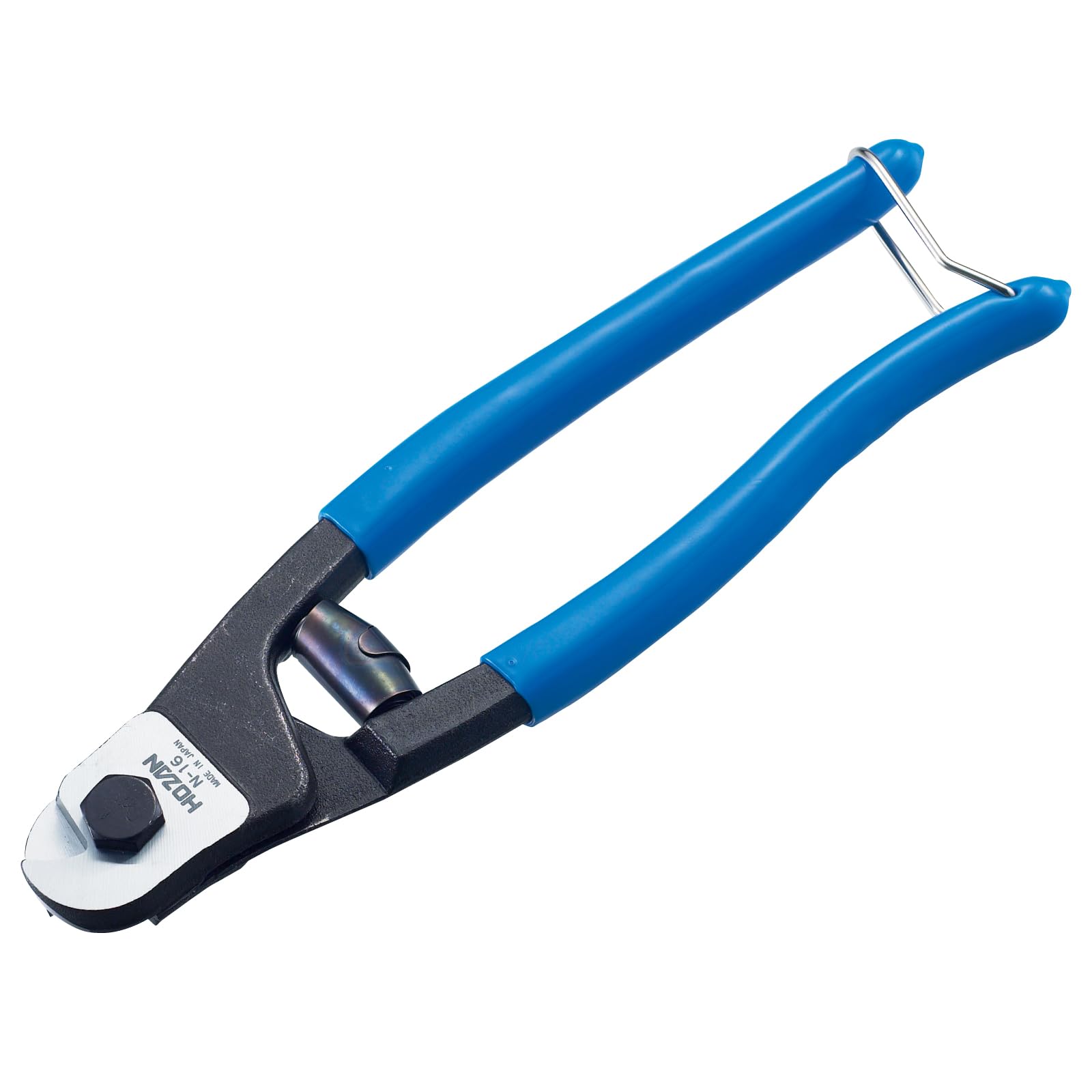 

HOZAN Wire Cutter Compatible with Stainless Steel Wire Can cut braided wire neatly without unraveling - N-16