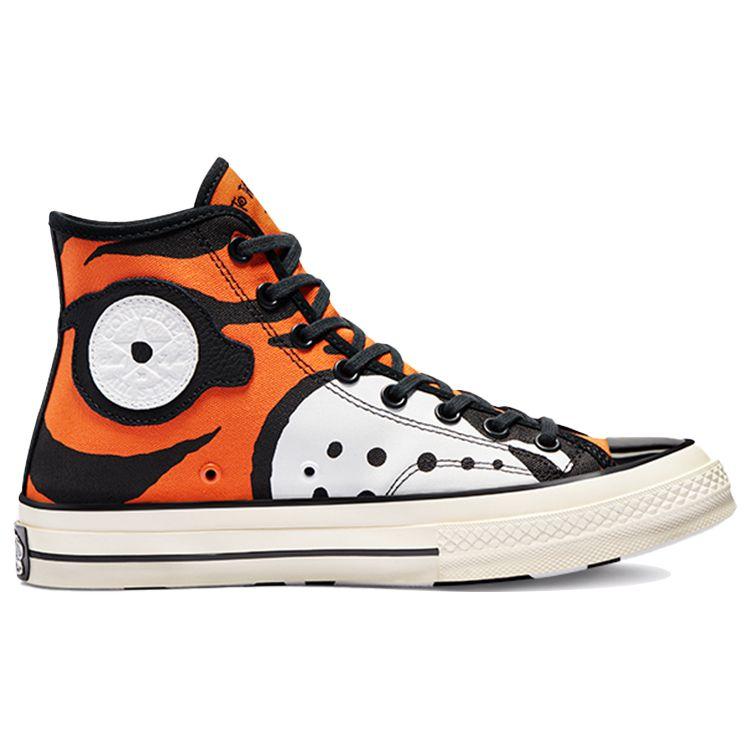 SOULGOODS X Converse Chuck 70 High Soul Tiger Unisex Sneakers Orange Vibrant-Orange Black 169906C