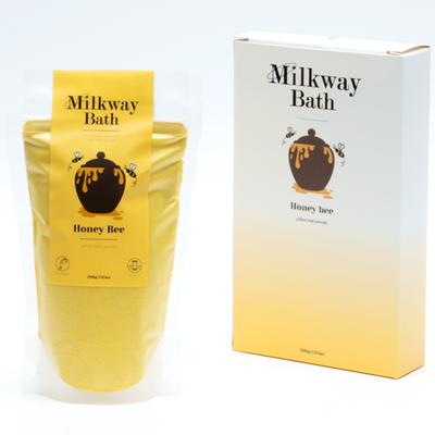 Milkway Pearl Bath Salt, Honey Fragrance Honey Bee 200g