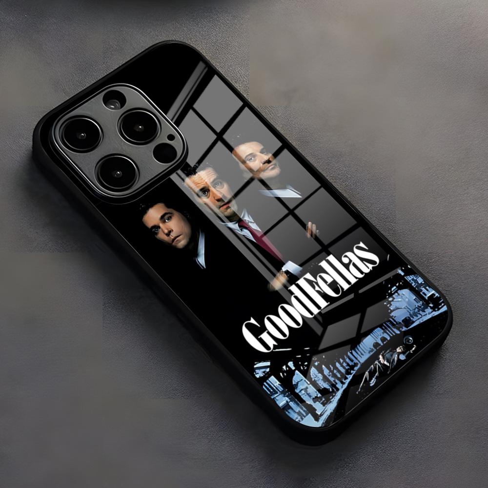 Classic Movie Goodfellas Phone Case For IPhone 17 Pro Max 16 15 14 Pro Max 13 11 X Xs Xr 8 7Plus Glass Cover