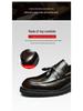 Genuine Leather Tassel Loafers: Men's British Style, Thick-Soled, Slip-On Formal Shoes