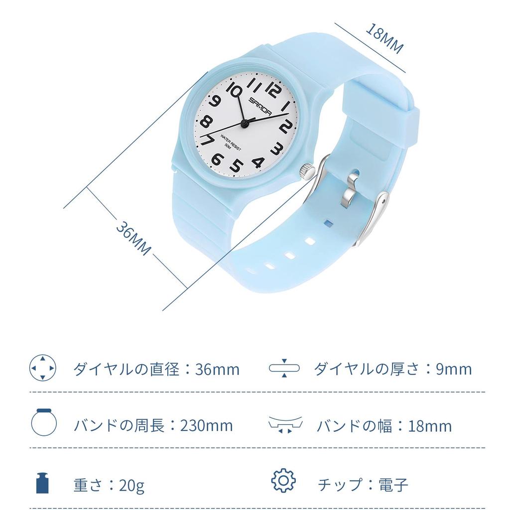 RORIOS and Analog Simple Stylish Quartz Popular with and Perfect for Casual and Men's Women's Watch, Design, Waterproof, Movement, Students, Girls,