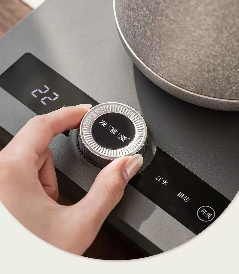 Youmingtang Pure Titanium Electric Kettle: Home Use, Bottom Fill, Constant Temp, Heat Preservation, All-in-One for Tea Making & Boiling.