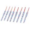 8pcs Crochet Hooks Ergonomic Design Comfortable Handle Easy Identification Compact Portable Knitting Supplies