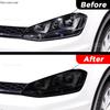 Car Headlight Tint Black Protective Film Taillight Transparent TPU Sticker For Volkswagen VW Golf 7 MK7 2014- Accessories