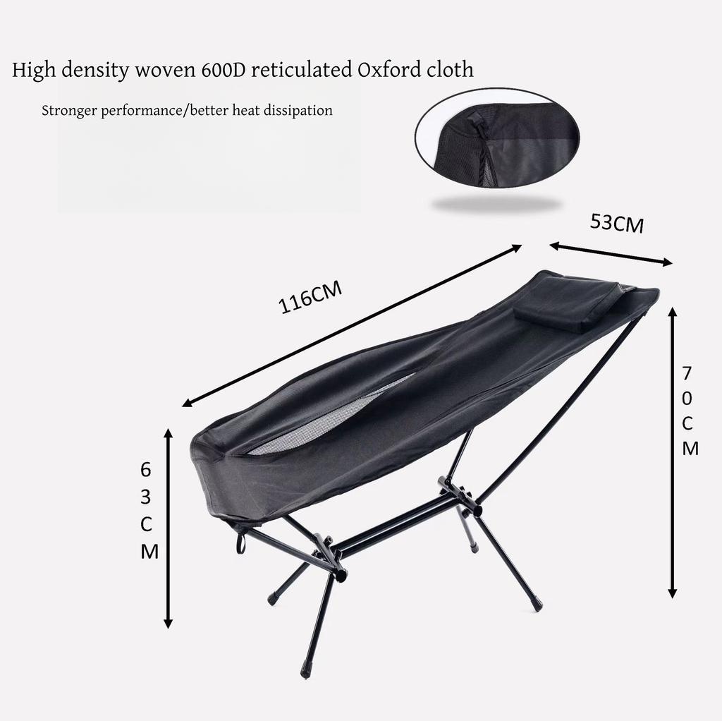 Camping Fishing Folding Chair Tourist Beach Chaise Longue Chair for Relaxing Foldable Leisure Travel Furniture Picnic