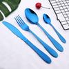 30pcs For 6 Stainless Steel Tableware Crystal pattern Cutlery Home Kitchen Flatware Fork Spoon Knife Spoon Dinnerware Set