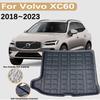 EVA Material for Volvo XC60 2018~   Accessories Car Trunk Mats Rear Boot Cargo Trunk Waterproof Carpet Storage Pad