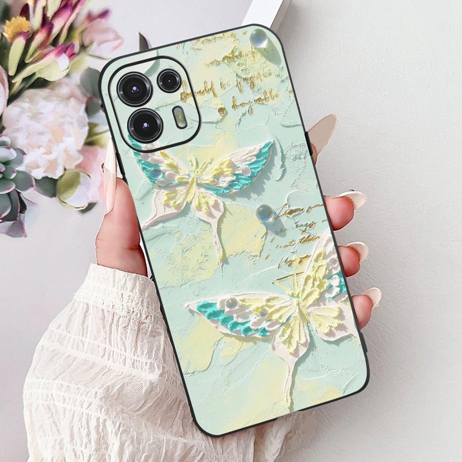For Motorola Moto Edge 20 Lite Case XT2139-1 Cute Painted Cover Soft TPU Phone Case For Motorola Edge 20 Pro Edge20 Fusion Shell