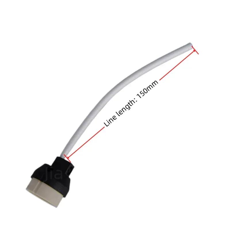 5/10/20/50pcs 15cm Cord Length Lamp Holder GU10 Ceramic LED/Halogen Lamp Holder Lighting Home Commercial Lighting Bulb Holder