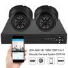 2CH ADH HD 100W 720P 5?in?1 for Security Camera System DVR Kit