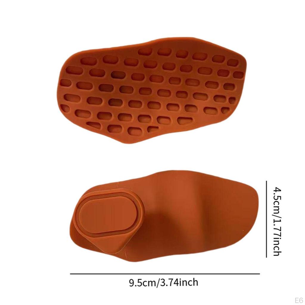 Fitness-Handschuhe für Gewichtheben Fingerlos Rutschfest Flexibel Handflächen-Gripper Gymnastik