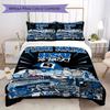 Custom Name Hamburger Sv Bedding,Quilt Set Quilt Cover Pillowcase Home Birthday Gift(1 * Duvet Cover + 2 * Pillowcase, Without Core)_xia