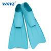 WAVE TPR Swimming Fins Snorkeling Diving Training Lightweight Adjustable Flippers In 5 Colors