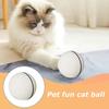 Cat Ball Toy Lighted Interactive Kitten Ball Automatic Moving Kitten Toy for Indoor Cats Relieves Boredom & Encourages Play