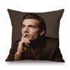 Sexy Handsome Super Star Henry Cavill Muscle Man Fans Gift Cotton Linen Sofa Throw Pillow Case Home Decoration Art Cushion Cover