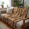 Coperta in Flanella con Stampa Cartoon Anime Cuori di Rana, Morbida e Calda, Plaid per Camera da Letto Bambini, Divano, Ufficio, Auto, Natale