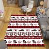 1Pc Santa Claus Chimney Rug Office Carpet Indoor Outdoor Doormat Nonslip Soft And Comfortable Living Room Christmas Halloween Gift D9188