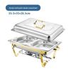 Stainless Steel Buffet Warmer: Hotel & Commercial Use Alcohol Stove