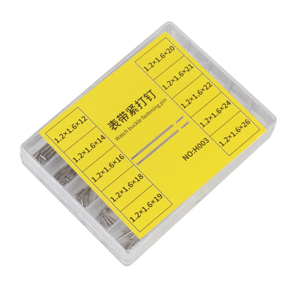 Professional Watch Band Clasp Tube Friction Pin Pressure Bars Pins Rivet Ends Repairing Accessory