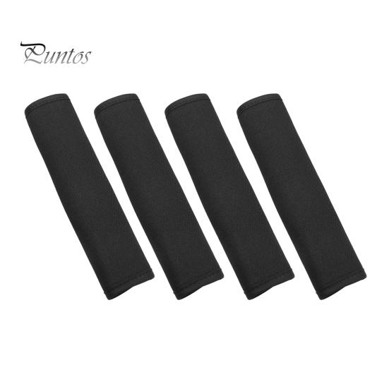 

4 шт. чехол для ремня безопасности мягкий плюшевый универсальный подходит для автомобиля грузовика внедорожника ремень безопасности наплечная накладка для автомобильных аксессуаров 4pcs чёрный