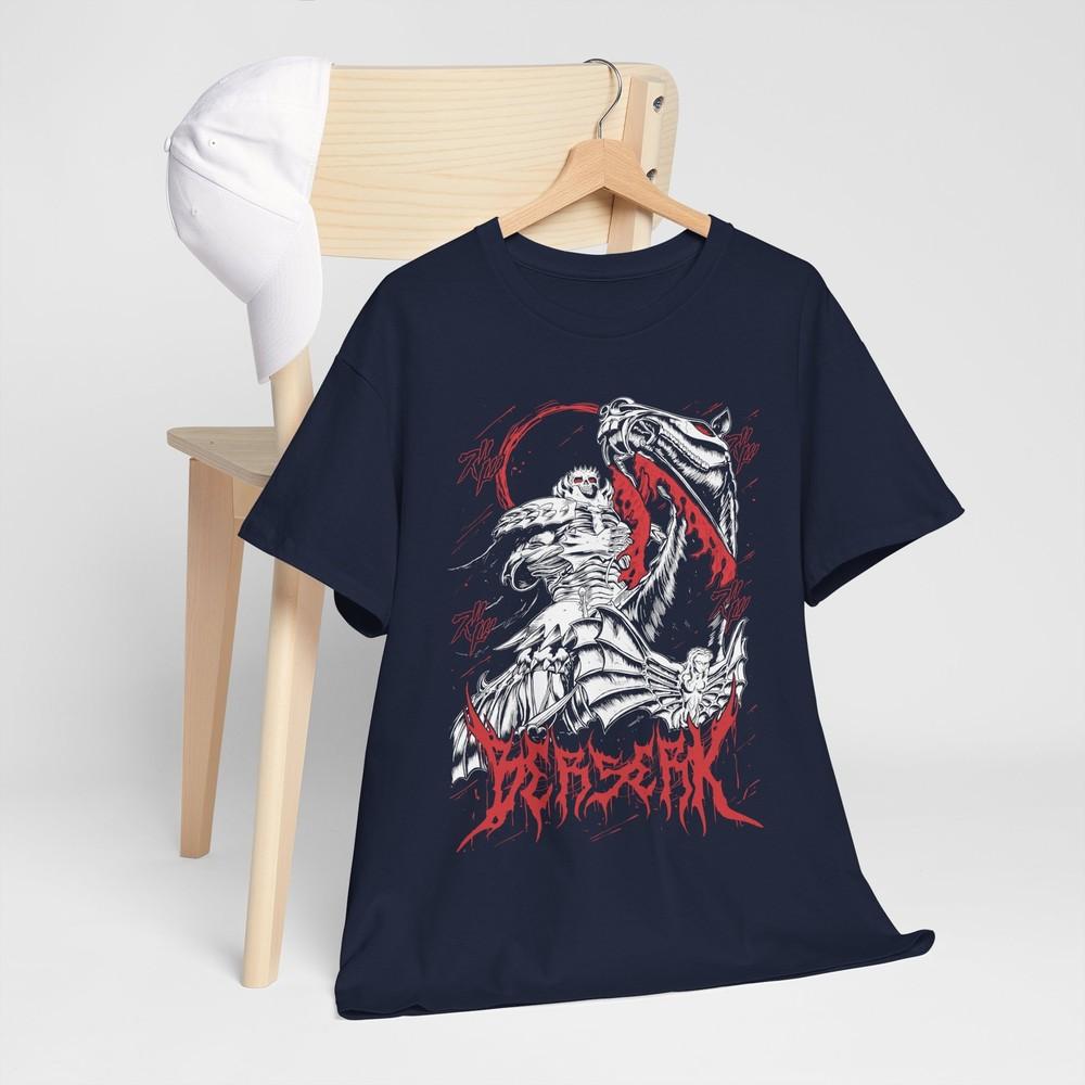 Berserk Tshirt Unisexga Strip Guts Berserker Armour Anime Kids Shirt Kids M