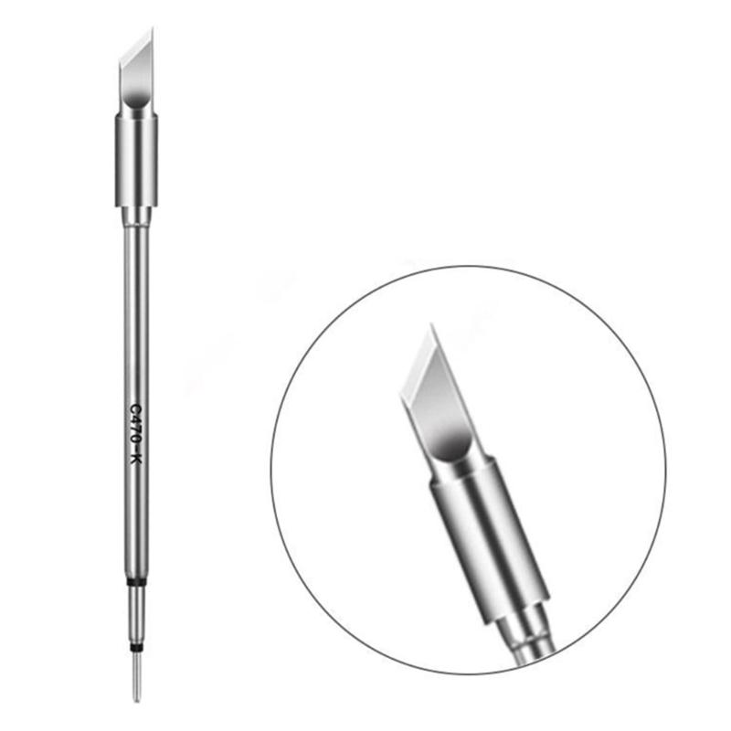 Premium Copper Soldering Iron Tip Rapid Heat Transfer Build In Durability Cores For Long Lastingly Welding Applications