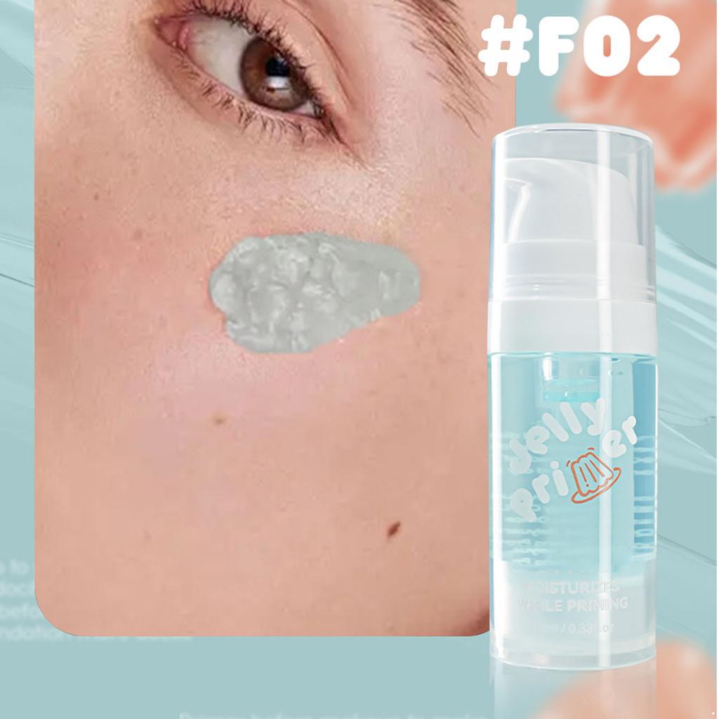 Primer em Gel Hidratante, Primer Facial à Base de Gel 10ml para Suavizar e Iluminar a Pele, Base de Maquiagem