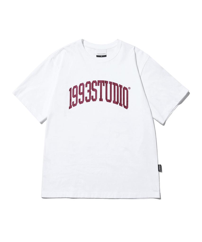 1993STUDIO Authentic Arch Logo T-Shirt_White