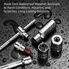 24/72 Tooth Socket Wrench Set Extension Bar Car Repair Tools Auto Repair Tools  Auto Repairing