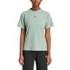 Adidas Originals Essentials Solid Color Crew Neck Short Sleeve Regular T-Shirt Women Tops Green JD1490