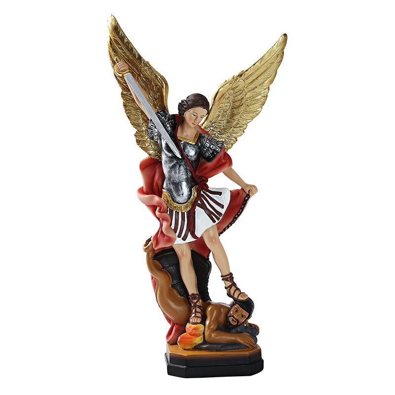 Archangel Zadaquiel Holy Figurine Religious Decoration Decor 8.5 Tall New Archangel Zadaquiel Holy Figurine Religious Decoration Decor 8.5 Tall New