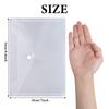 Clear Stamp And Die Storage Bag Resealable Plastic Storage Pocket Large Envelop