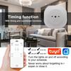 Italy Standard Tuya Wifi Wireless Smart Socket App Control Support Google Alexa Voice Plug Timing Power Outlet For Home