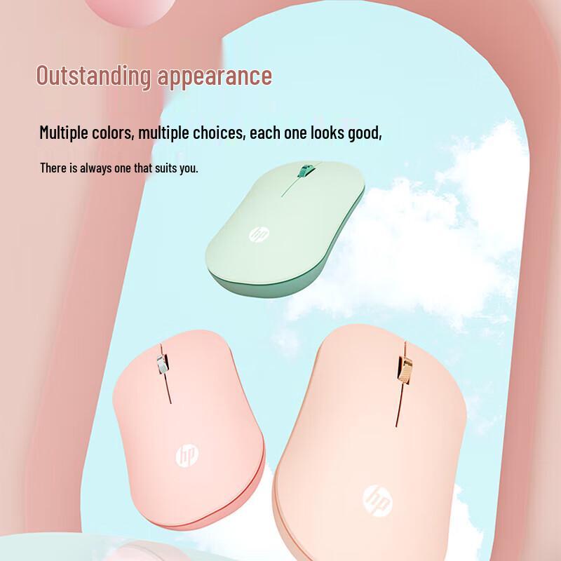 

HP DM10 Pink Wireless Bluetooth Dual-Mode Mouse