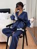 European & American Women's Silky Pajamas: Sexy & Fun Robe for Homewear