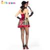 Caribbean Pirate Womens Outfit With Stylish Short Skirt Made From Soft Polyester For Party Wear