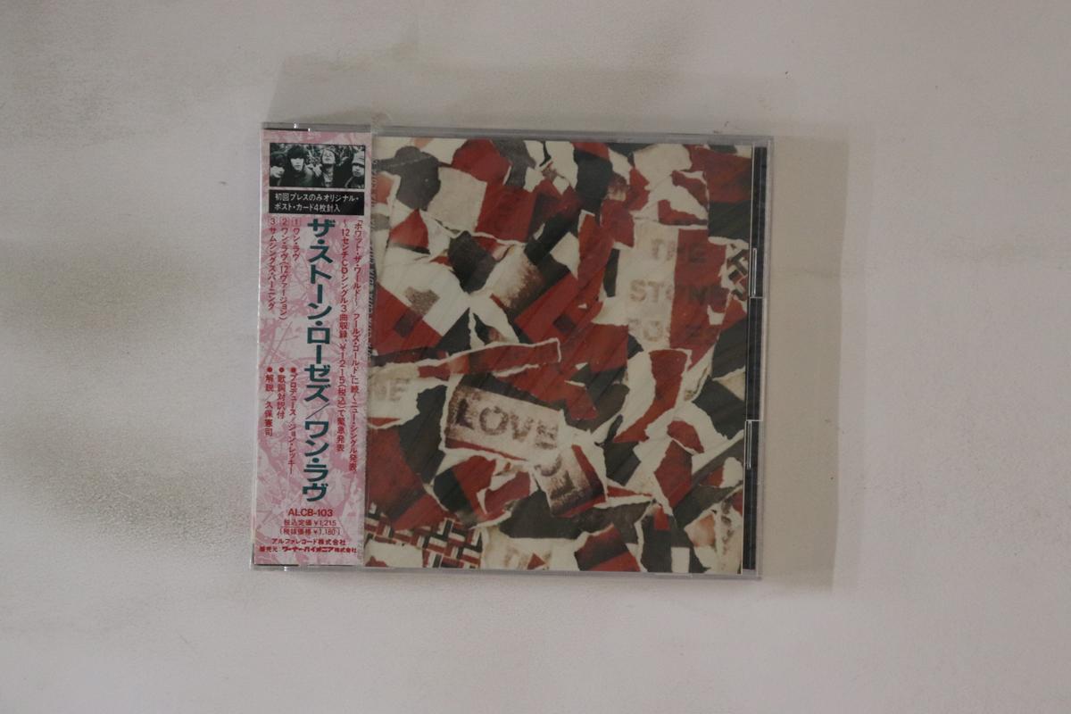 

CD STONE ROSES - One Love ALCB103PROMO SILVERTONE 1990 Japan Obi Rock Used