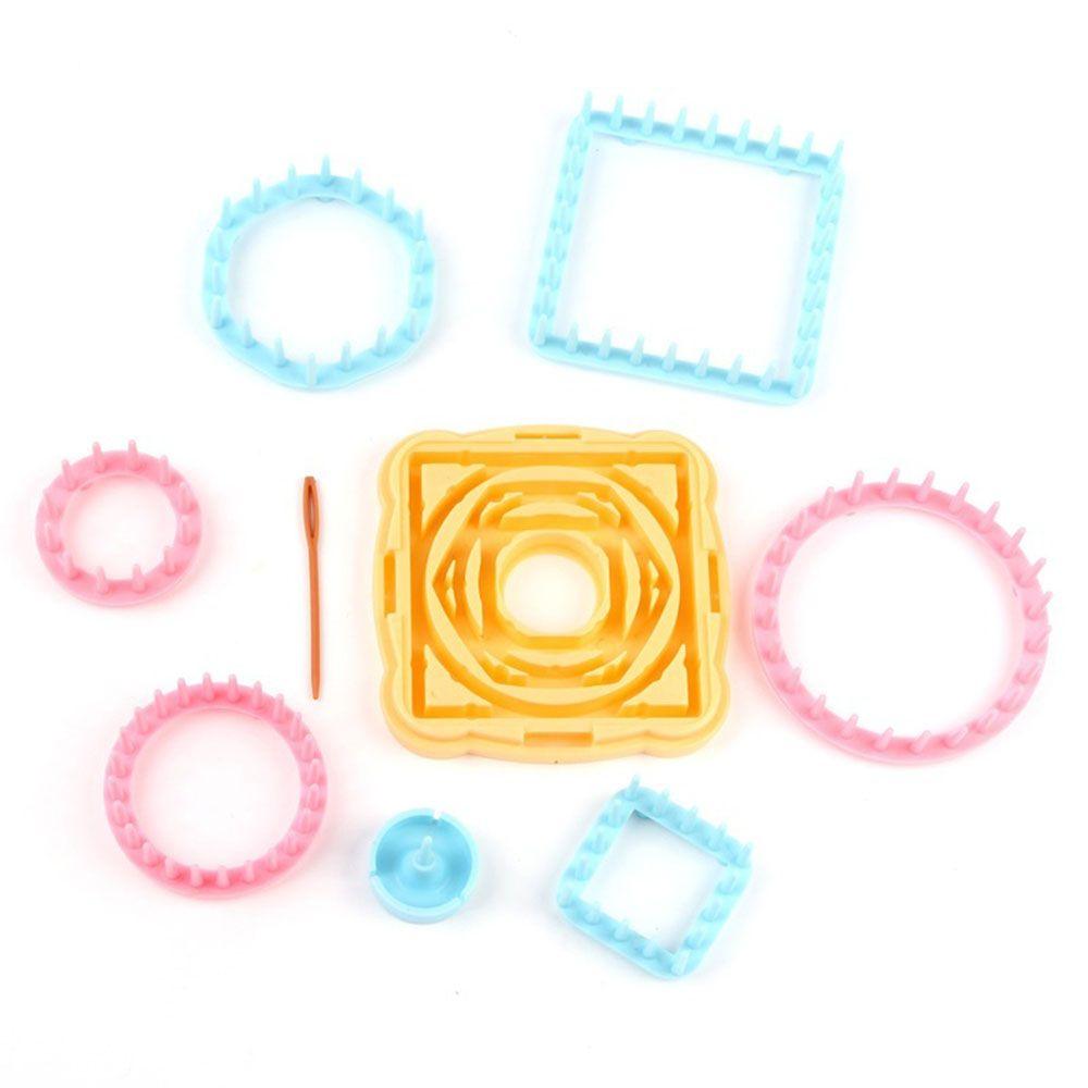 Yarn Daisy Pattern Knitting Craft Knitting Tools Flower Knitting Wool Yarn Knitting Flower Loom