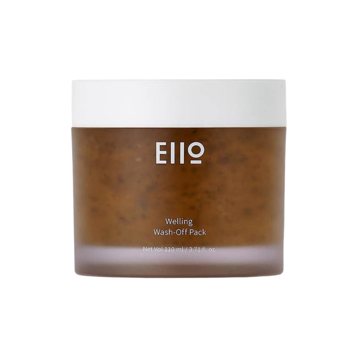 EIIO Welling Masque à Rincer Purifiant & Hydratant 110ml Masque Visage à l'Argile Masque pour les Pores