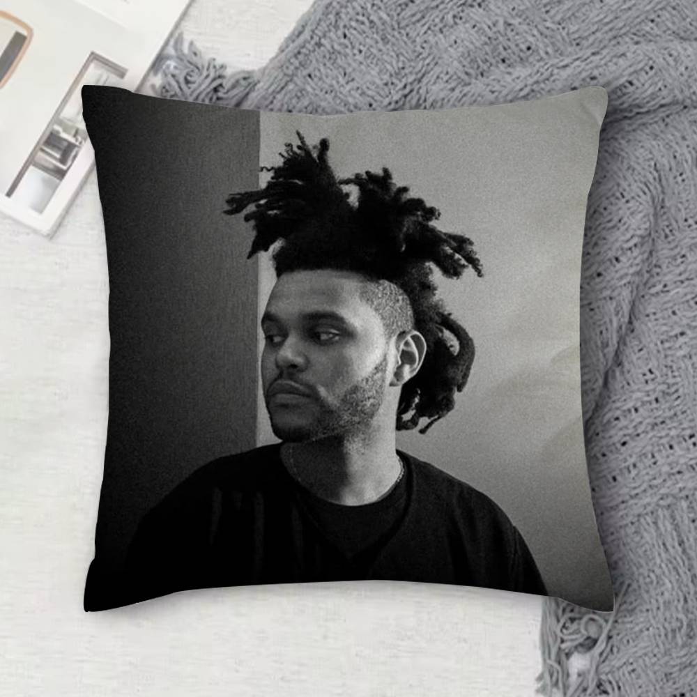 

TThe weeknd Doublesided Printed Square Decorative Cushion Cover for Sofa Living Room Home Decor 30x30 cm
