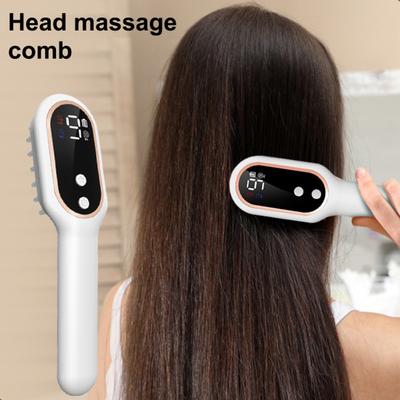 Hair Growth Comb Red Blue Light Therapy Hair Growth Device Electric Scalp Massager for Hair Growth Alopecia Treatment