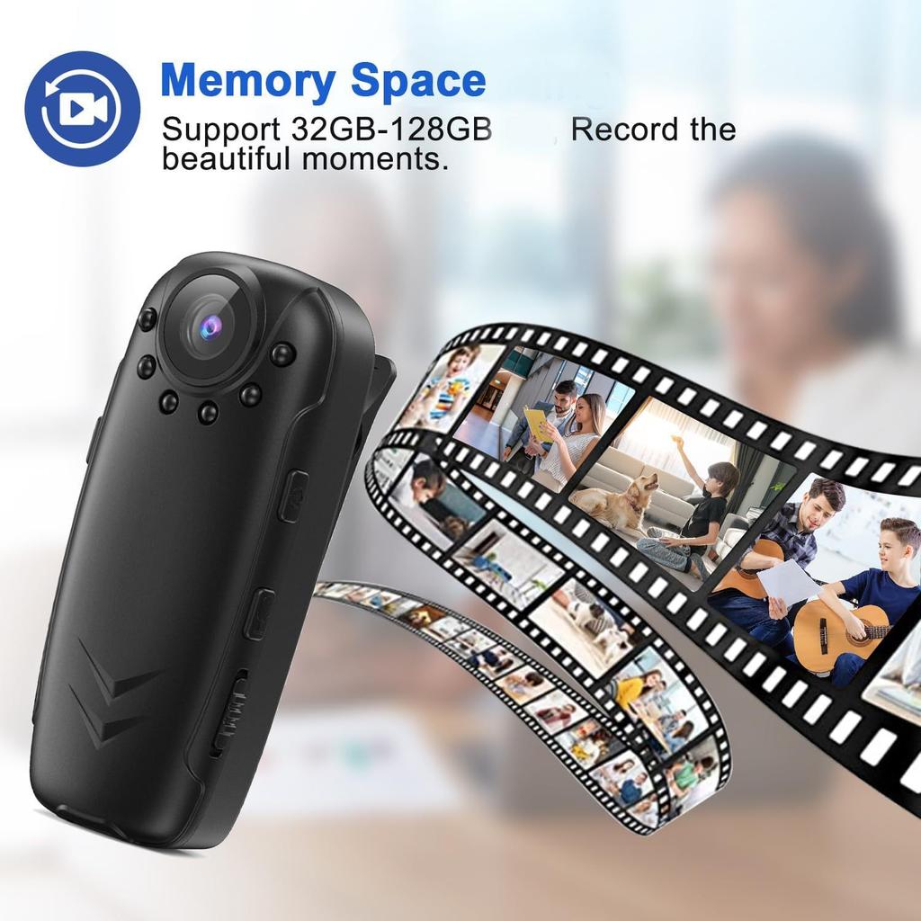 Action Camera Infrared Night Vision Portable Conference Law Enforcement Recorder Video Recorder