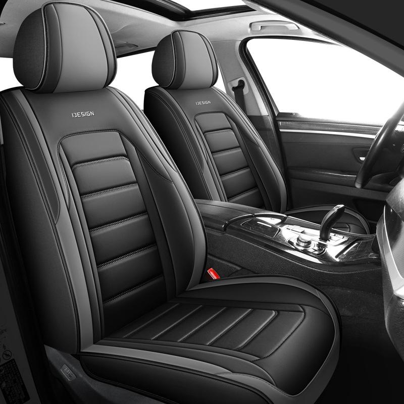 1PC Car Breathable PU Leather Car Seat Cover Fit Most Vehicles Car Front Seat Cover Car Seat Protector Seat Covers